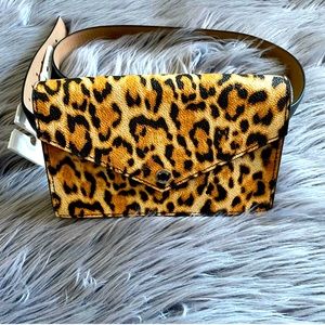 MICHAEL MICHAEL KORS classic cheetah belt bag